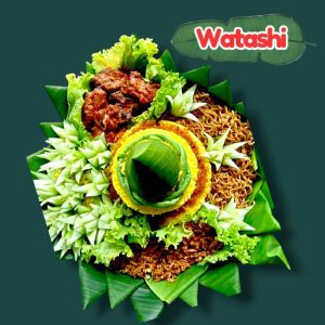 Nasi Tumpeng 3 Porsi