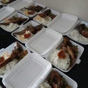 Nasi Lalapan Lele