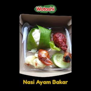 NASI  KOTAK AYAM BAKAR