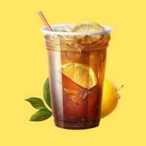 Lemon Tea Cup Ukuran 16 Oz