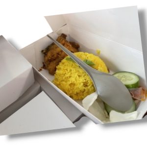 Nasi Kuning Ayam Laos Lunchbox
