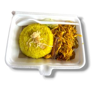 Nasi Kuning Ayam Suwir