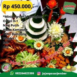 Nasi Tumpeng 10 Porsi