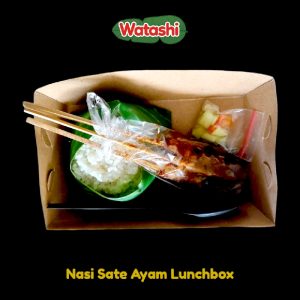 Nasi Sate Ayam Lunchbox